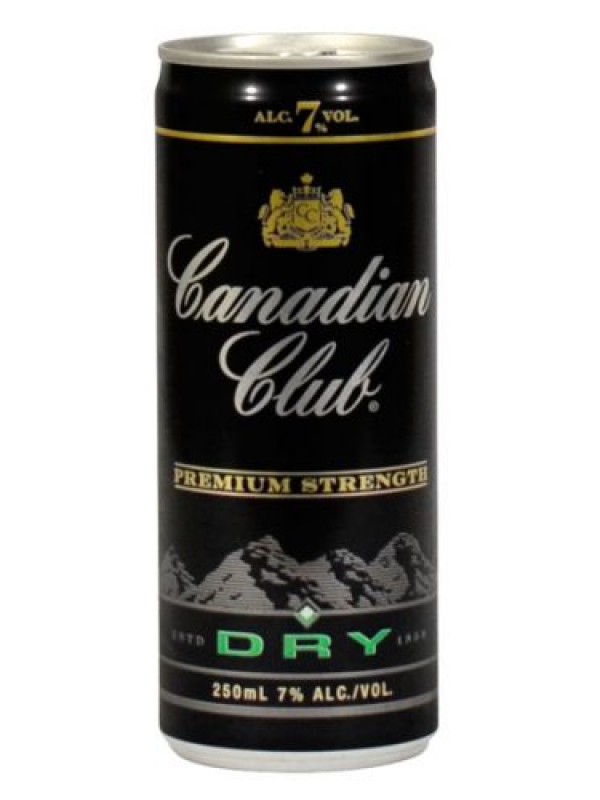 Canadian Club dry 4.8% 330 ml 18 pack
