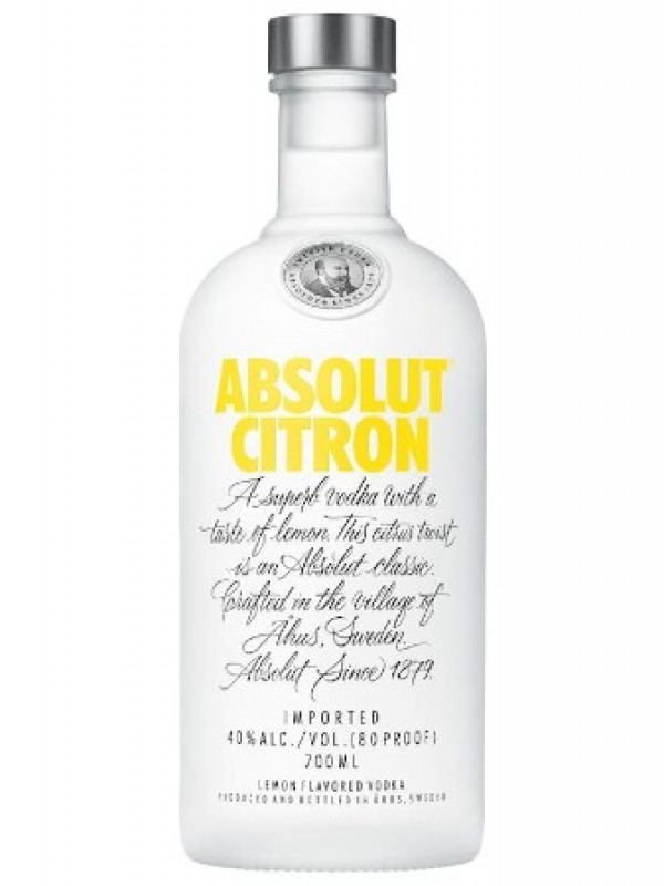 Absolut Citron Vodka 700ml