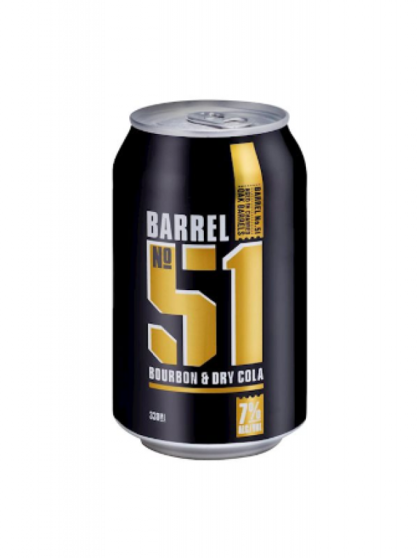 Barrel 51 7% 12 Pack Cans 330ml