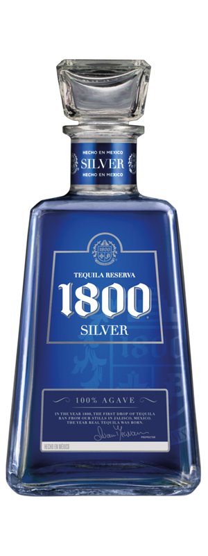 1800 Silver 750 ml