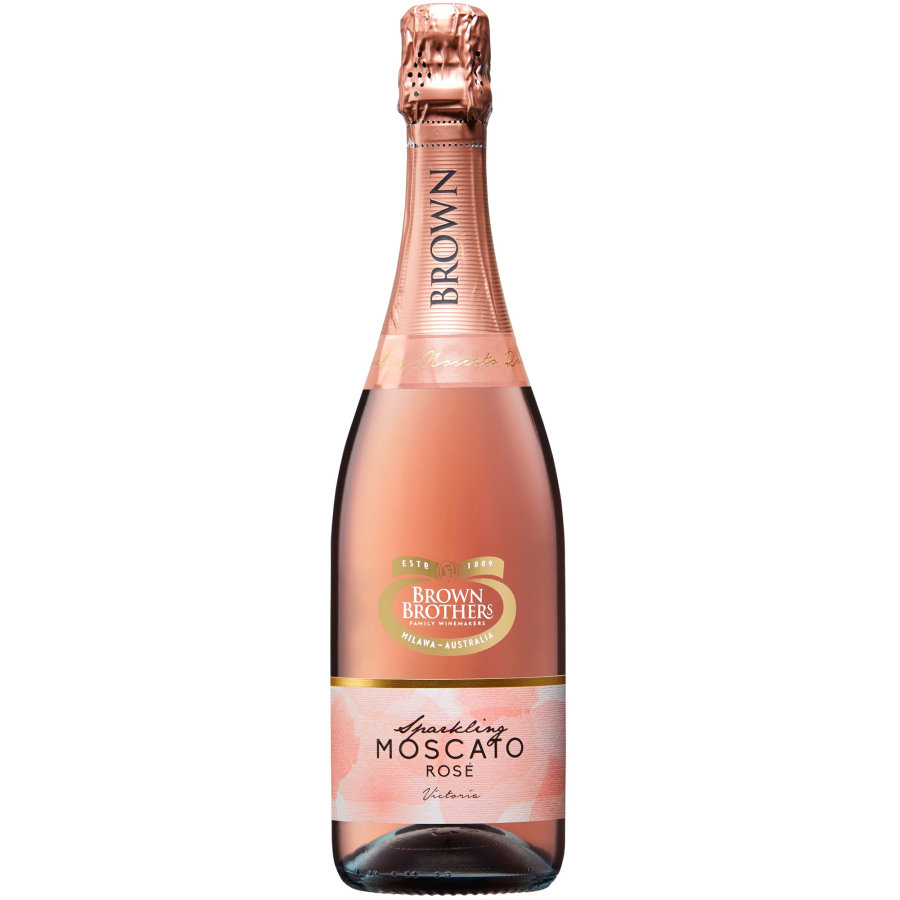Brown Brothers Sparkling Moscato Rosa 750ml